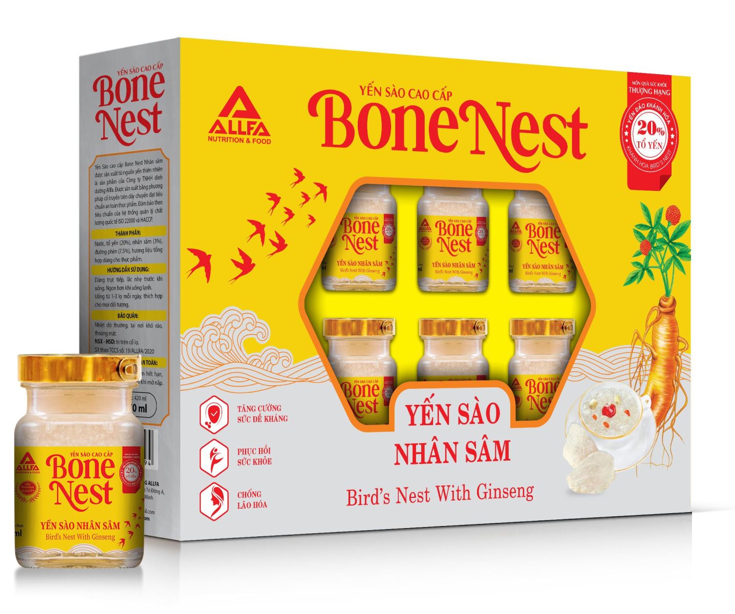 Yến Sào Nhân Sâm BoneNest